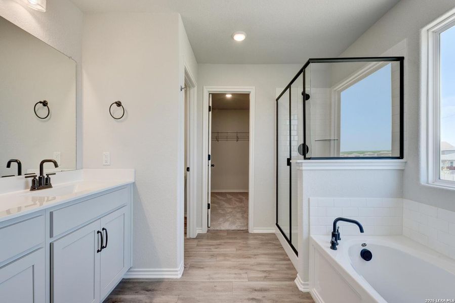 Furnished interior view inside a new home in Vista Ridge, Live Oak (Image 6).