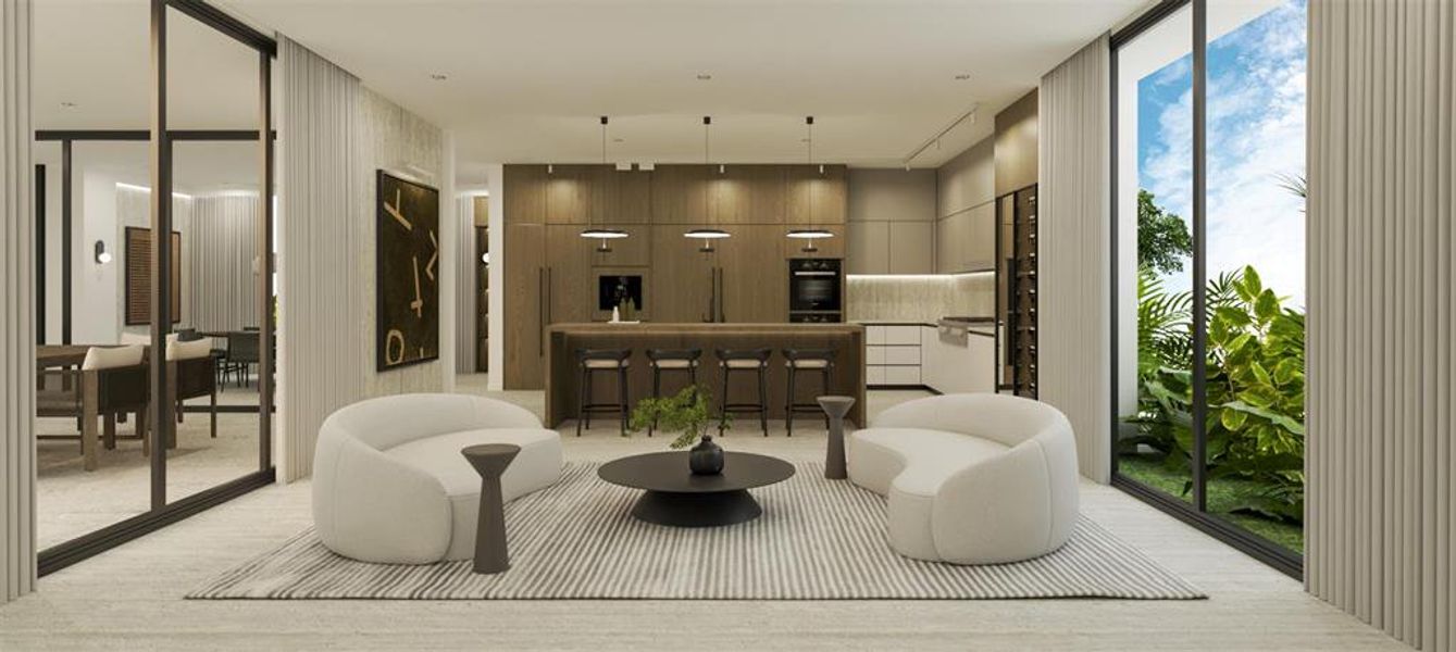 Furnished interior view inside a new home in , Heath (Image 8). Furnished interior view inside a new home in , Heath (Image 8).