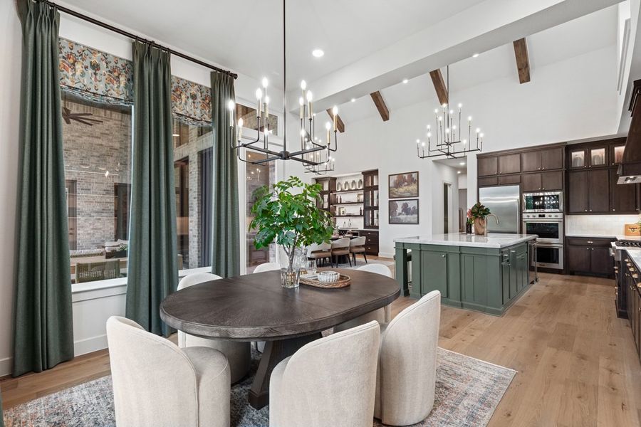 Representative Breakfast Nook - some options shown