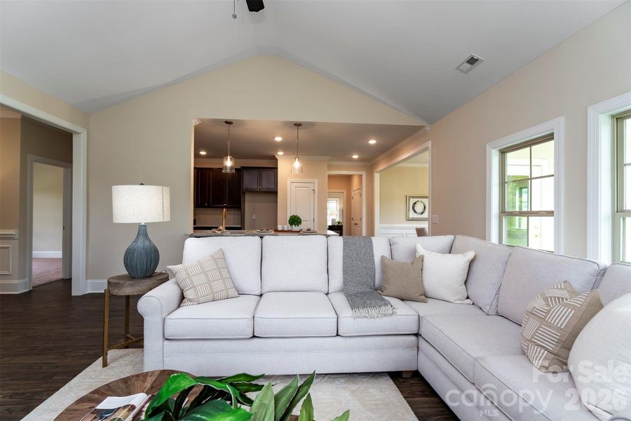 Furnished interior view inside a new home in , Monroe (Image 12). Furnished interior view inside a new home in , Monroe (Image 12).