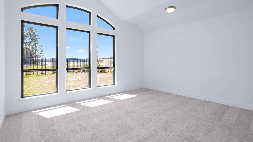 Spacious, unfurnished interior of a new home in Artavia 55' - Valencia, Conroe (Image 10). Spacious, unfurnished interior of a new home in Artavia 55' - Valencia, Conroe (Image 10).