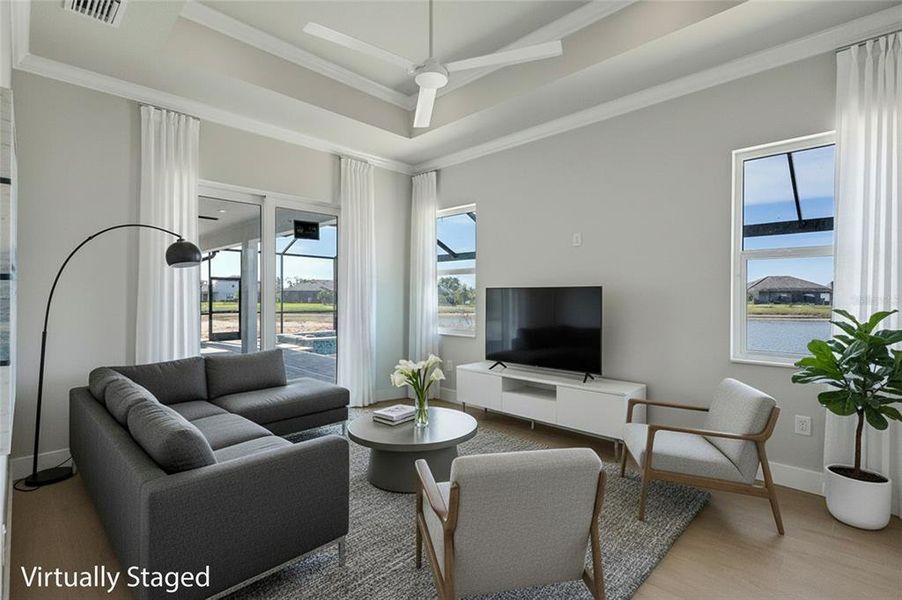 Furnished interior view inside a new home in , Parrish (Image 16). Furnished interior view inside a new home in , Parrish (Image 16).