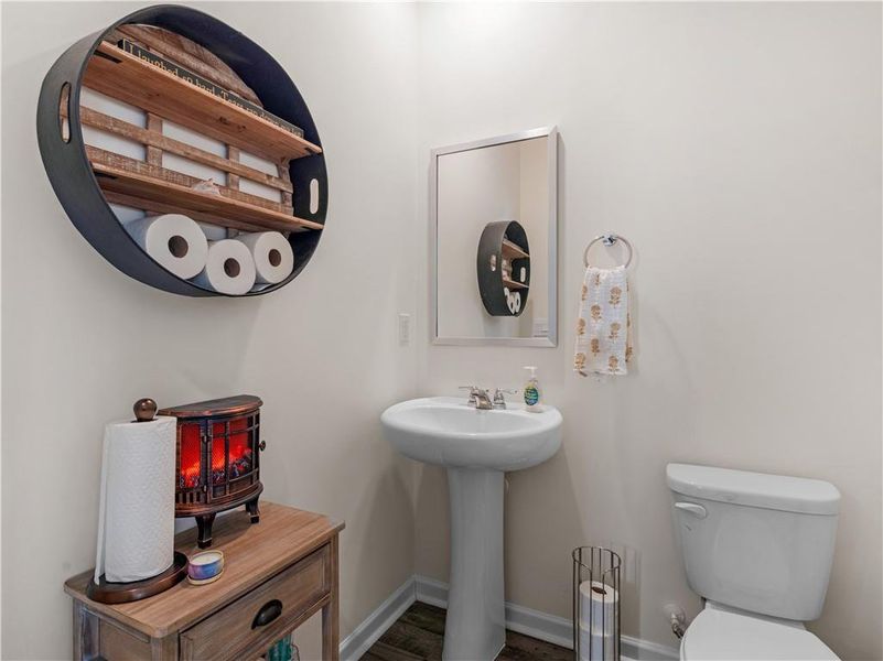 Furnished interior view inside a new home in Bridle Creek, Locust Grove (Image 48).