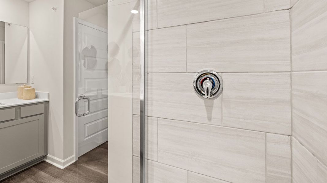 Furnished interior view inside a new home in Echo Glen, Stockbridge (Image 19).