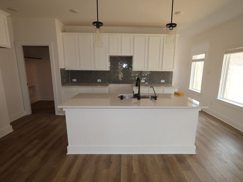Furnished interior view inside a new home in Marvida, Cypress (Image 6).