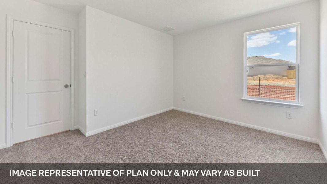 Representative unfurnished interior of a home built from the The Lakeway by D.R. Horton in Carillon, Manor (Image 29).