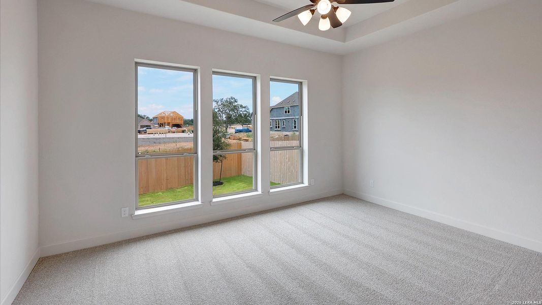Spacious, unfurnished interior of a new home in Corley Farms, Boerne (Image 15). Spacious, unfurnished interior of a new home in Corley Farms, Boerne (Image 15).