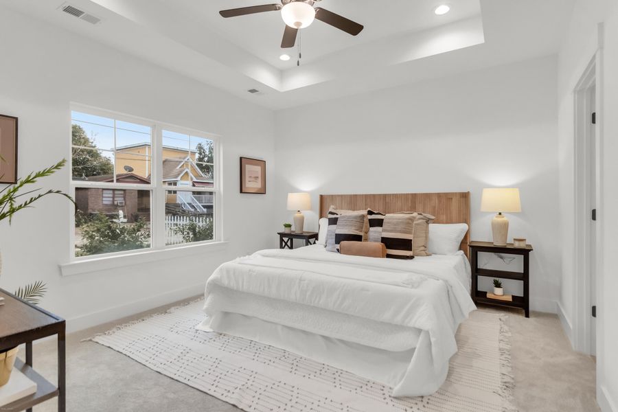 Furnished interior view inside a new home in , Charleston (Image 8). Furnished interior view inside a new home in , Charleston (Image 8).