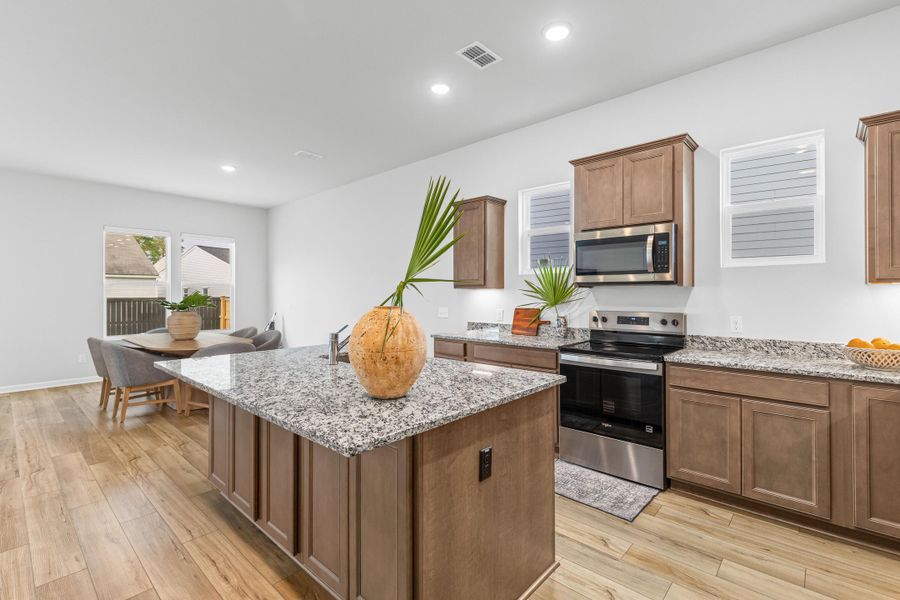 Furnished interior view inside a new home in , Charleston (Image 10).