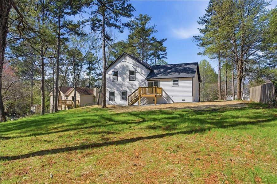 Exterior details and patio area of a home in , Hiram (Image 18). Exterior details and patio area of a home in , Hiram (Image 18).