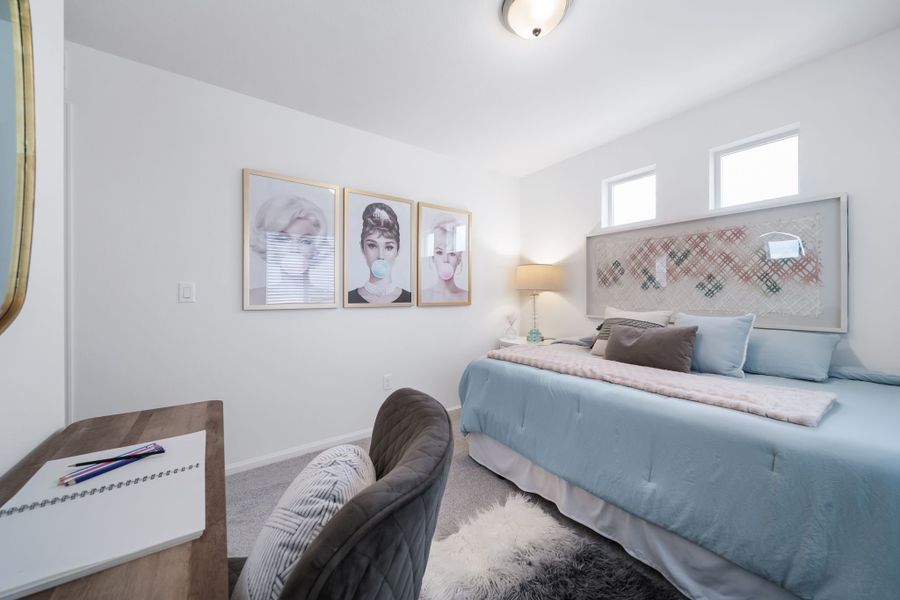 Furnished interior view inside a new home in Muegge Farms, Bennett (Image 18).