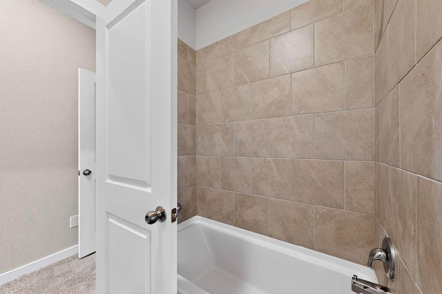 Furnished interior view inside a new home in Solterra Texas, Mesquite (Image 16).