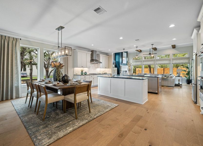 Whitehall Floor Plan in The Colony, Bastrop | Sitterle Homes Whitehall dining area Whitehall Floor Plan in The Colony, Bastrop | Sitterle Homes Whitehall dining area