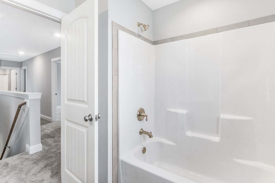 Representative furnished interior of a home built from the Clayton by Caviness & Cates Communities in Bartlett Manor, Youngsville (Image 208).