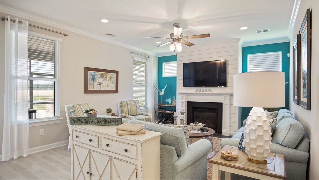 Representative furnished interior of a home built from the The Seashore Multi-Gen by Chesapeake Homes in Traditions at Carolina Forest, Myrtle Beach (Image 13). Representative furnished interior of a home built from the The Seashore Multi-Gen by Chesapeake Homes in Traditions at Carolina Forest, Myrtle Beach (Image 13).
