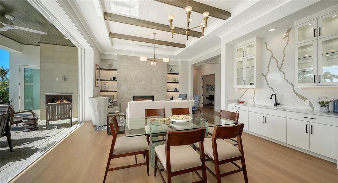 Furnished interior view inside a new home in , Sarasota (Image 7).