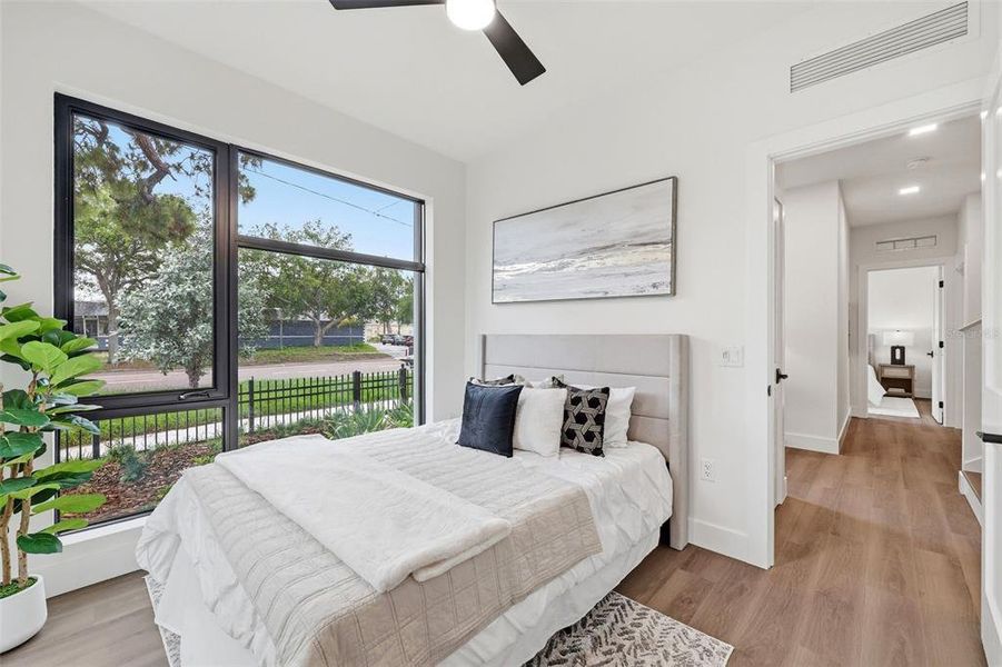 Furnished interior view inside a new home in , St. Petersburg (Image 8).
