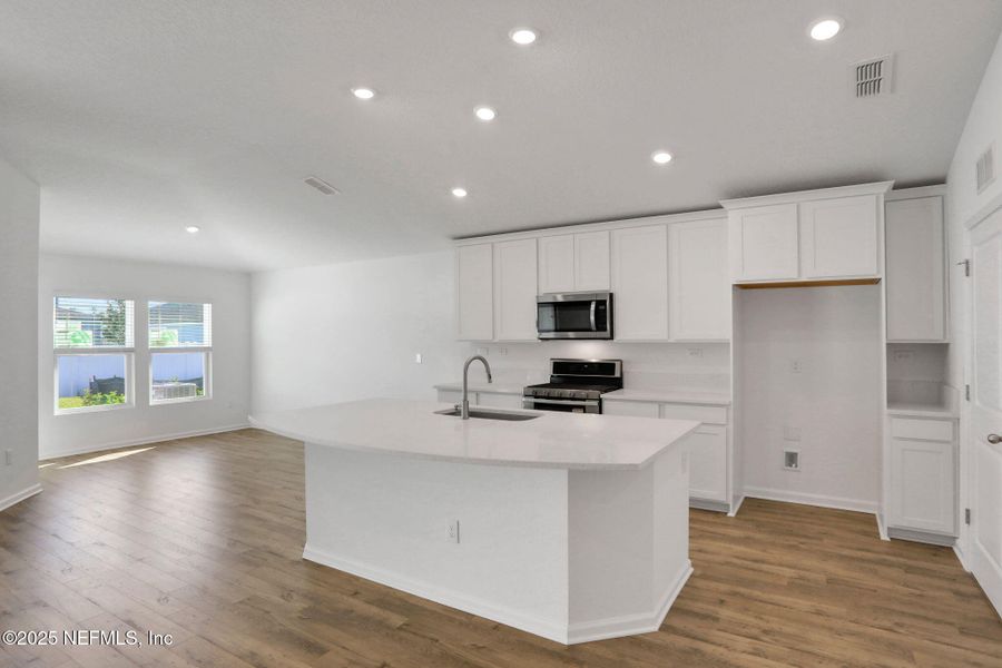 Furnished interior view inside a new home in Cordova Palms, St. Augustine (Image 5).
