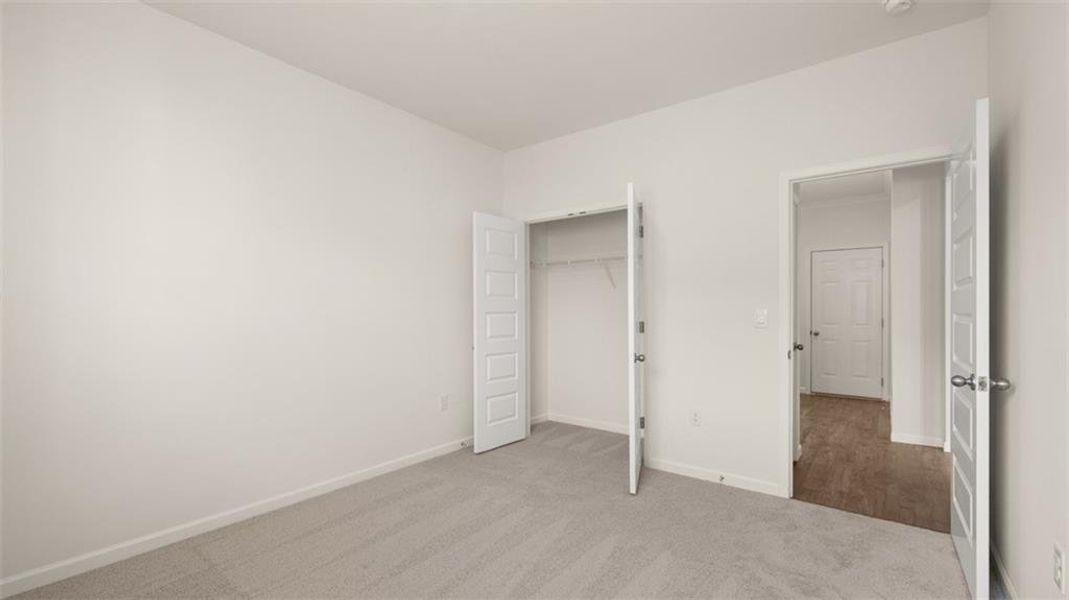 Spacious, unfurnished interior of a new home in The Gates at Pates Creek, Hampton (Image 31).