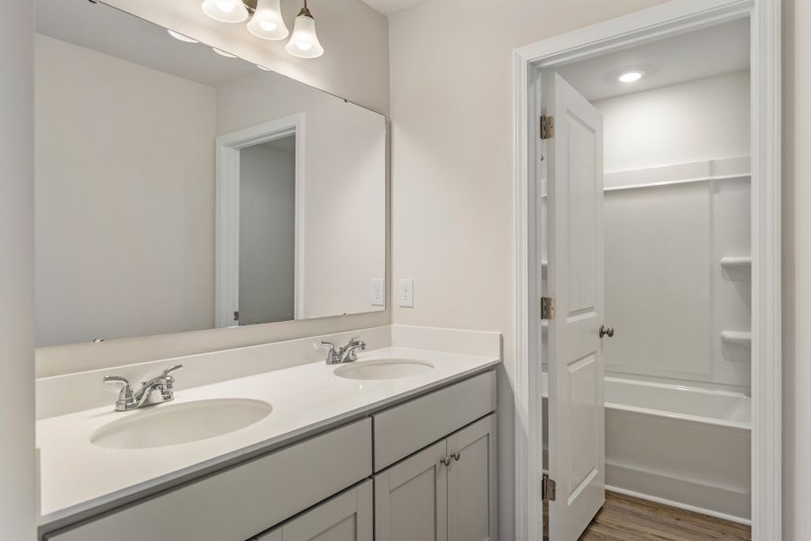 Furnished interior view inside a new home in Mayfair Village, Spartanburg (Image 12).