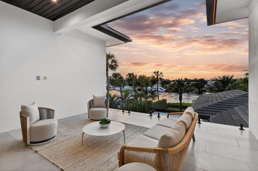 Exterior details and patio area of a home in , North Palm Beach (Image 30).