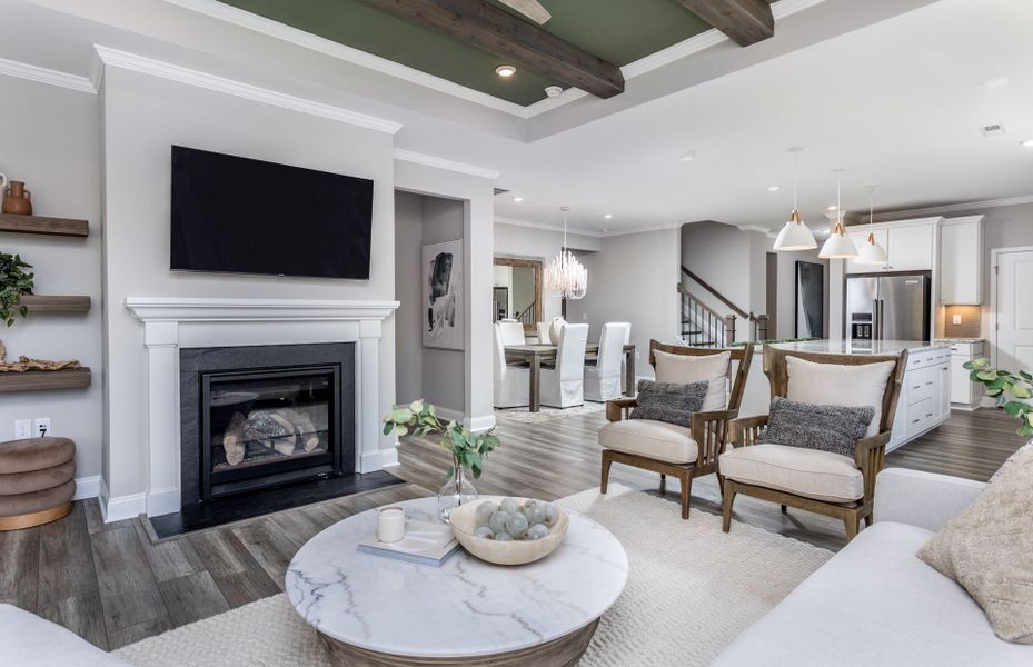Representative furnished interior of a home built from the Mainstay by Del Webb in Del Webb at Chatham Park, Pittsboro (Image 29).