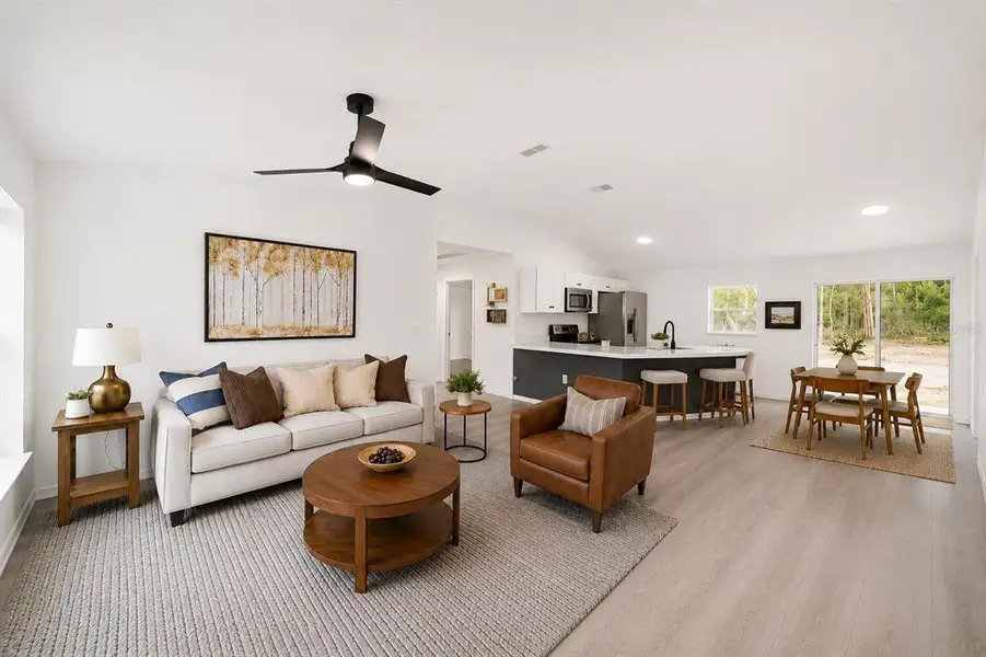 Furnished interior view inside a new home in , Dunnellon (Image 9). Furnished interior view inside a new home in , Dunnellon (Image 9).