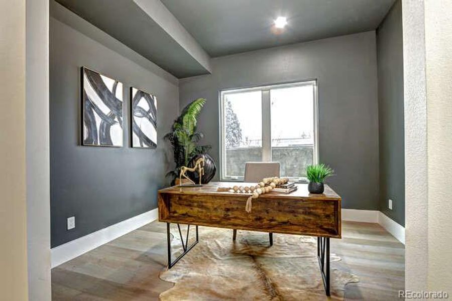 Furnished interior view inside a new home in , Englewood (Image 7). Furnished interior view inside a new home in , Englewood (Image 7).
