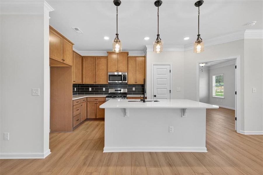 Furnished interior view inside a new home in Capstone Estates, Apison (Image 13). Furnished interior view inside a new home in Capstone Estates, Apison (Image 13).