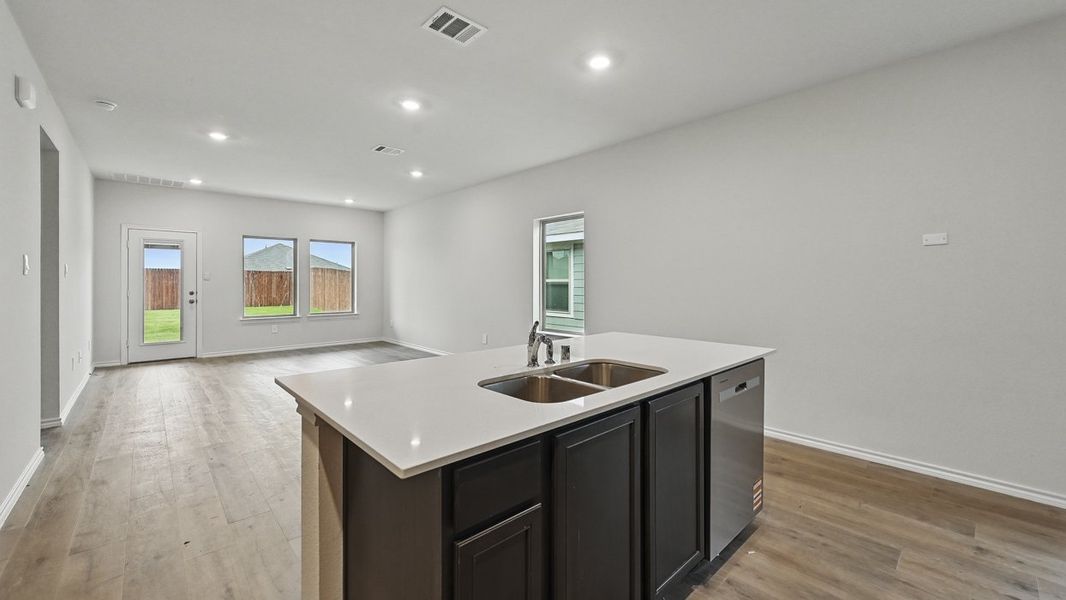 Furnished interior view inside a new home in Wildcat Ranch, Crandall (Image 9).