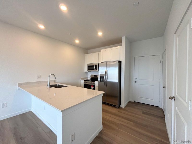Furnished interior view inside a new home in , Centennial (Image 3).