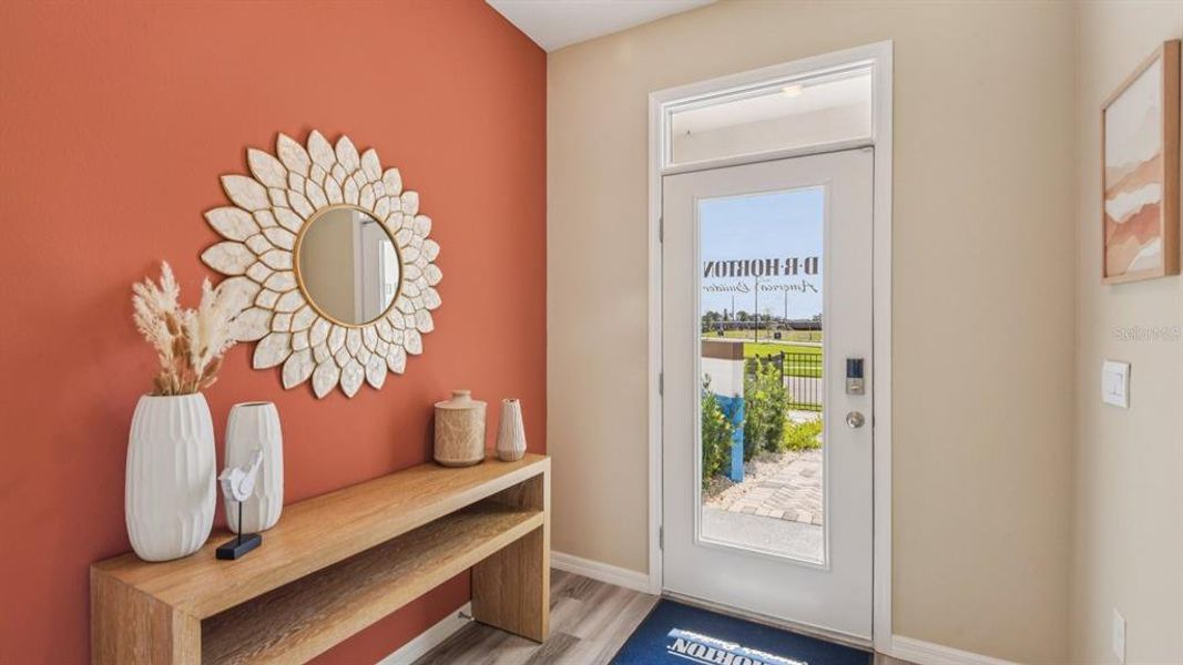Furnished interior view inside a new home in Meadow Ridge at Epperson, Wesley Chapel (Image 34).