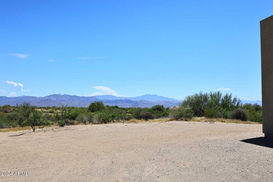 Front View of Four Peaks