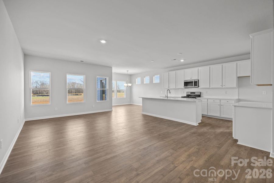 Spacious, unfurnished interior of a new home in Cottages at Wingate, Wingate (Image 26). Spacious, unfurnished interior of a new home in Cottages at Wingate, Wingate (Image 26).