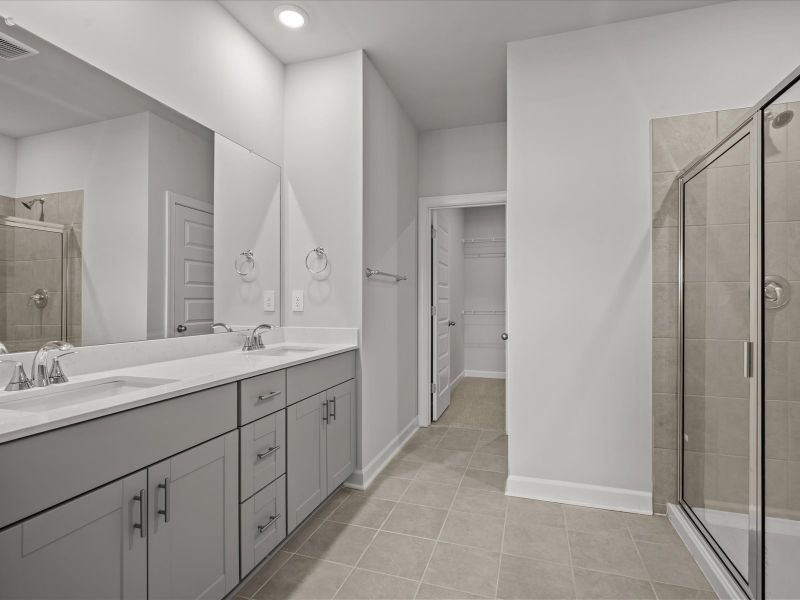 Furnished interior view inside a new home in Vickery Station, Woodruff (Image 7).