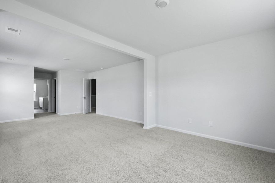 Spacious, unfurnished interior of a new home in The Garrison, Summerville (Image 34). Spacious, unfurnished interior of a new home in The Garrison, Summerville (Image 34).