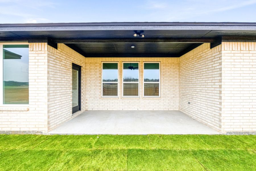 Front exterior of a new home in Taylor Ranch, Springtown, TX, highlighting curb appeal (Image 21).