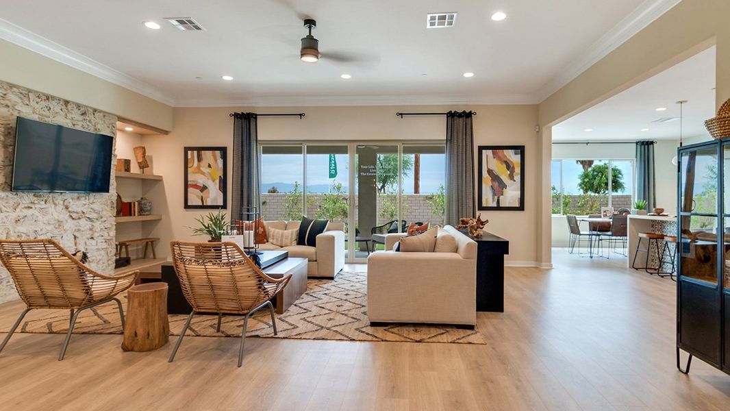 Representative furnished interior of a home built from the Residence 3003 by D.R. Horton in Havenwood, North Charleston (Image 35).