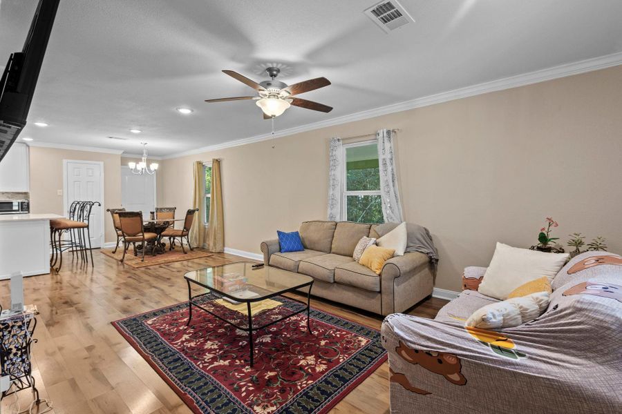 Furnished interior view inside a new home in , Woodville (Image 15). Furnished interior view inside a new home in , Woodville (Image 15).