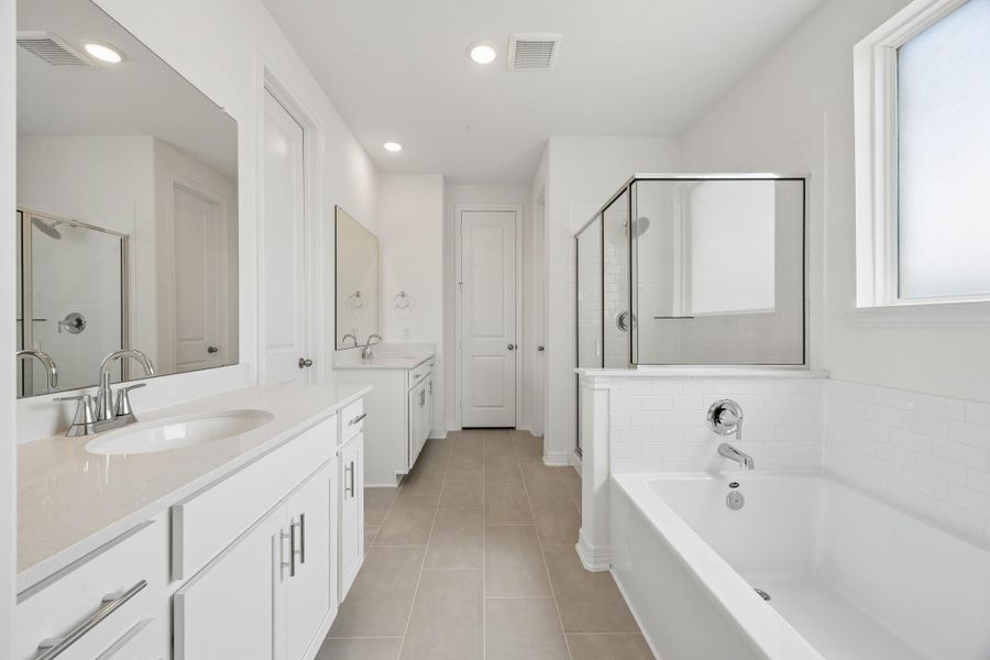 Furnished interior view inside a new home in Austin Point, Richmond (Image 10).