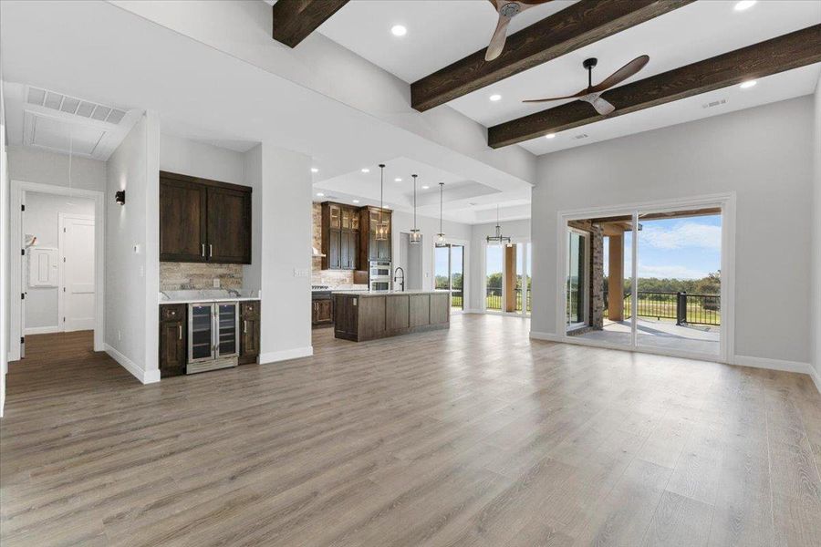 Spacious, unfurnished interior of a new home in , Bastrop (Image 24).