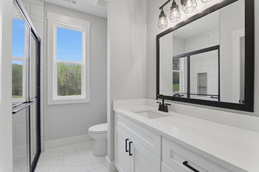 Furnished interior view inside a new home in , Senoia (Image 80).