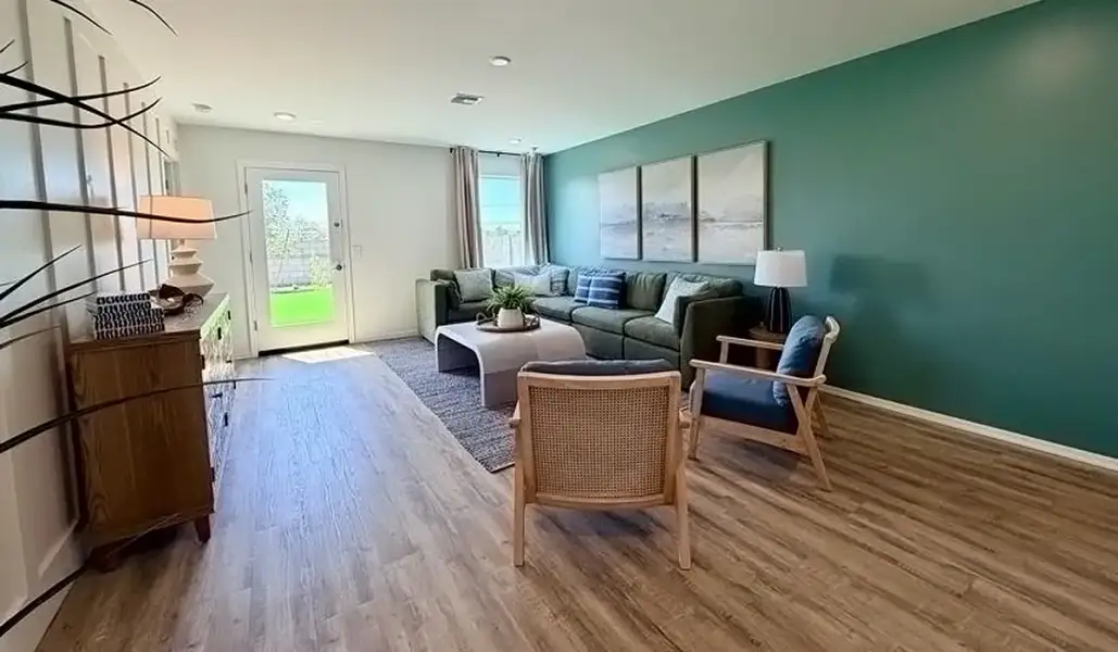 Furnished interior view inside a new home in Sorrel Ridge Estates, Tucson (Image 16).