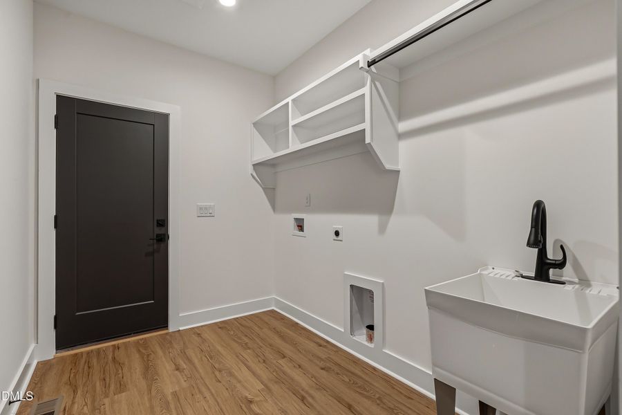 Laundry area