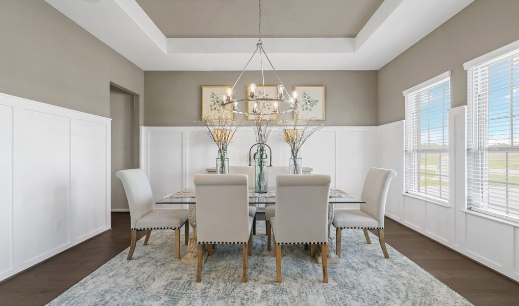 Elegant dining room