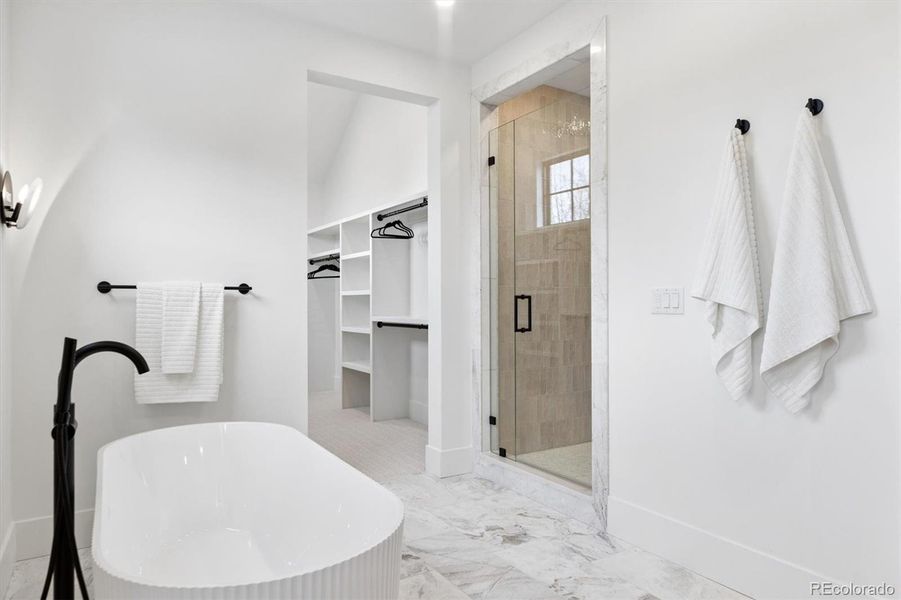 Furnished interior view inside a new home in , Denver (Image 20).