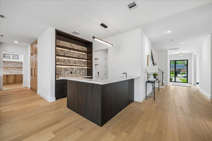 Furnished interior view inside a new home in , Houston (Image 5).