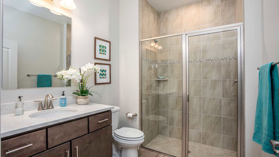 Representative furnished interior of a home built from the Sienna by Maronda Homes in Winding River, St. Marys (Image 22).