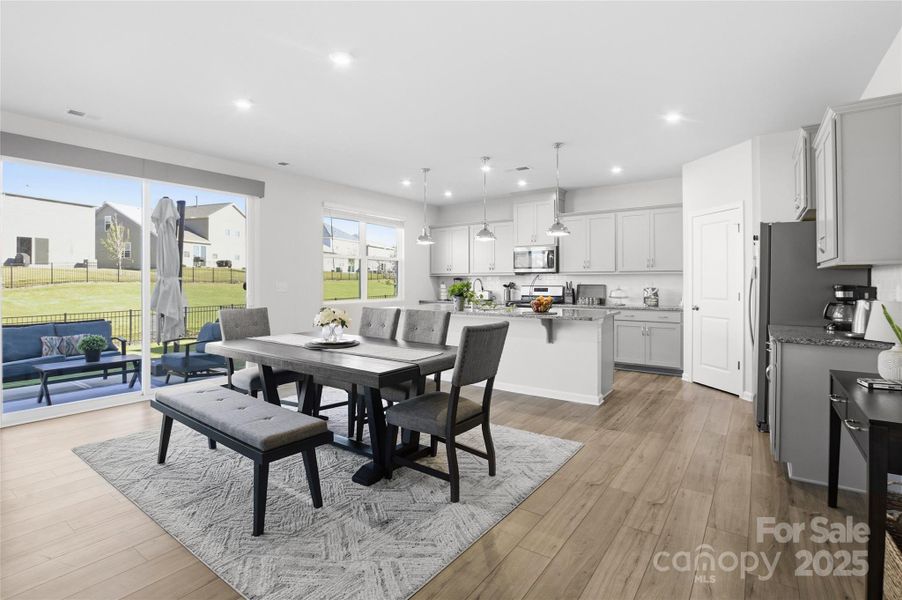 Furnished interior view inside a new home in Waxhaw Landing, Monroe (Image 10). Furnished interior view inside a new home in Waxhaw Landing, Monroe (Image 10).