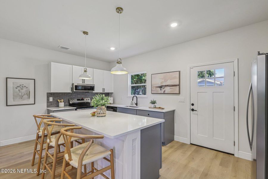 Furnished interior view inside a new home in , Jacksonville (Image 19).